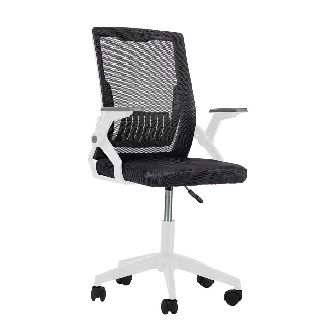 Silla de Oficina Ergonómica Muy Cómoda con Apoyabrazos Ajustables