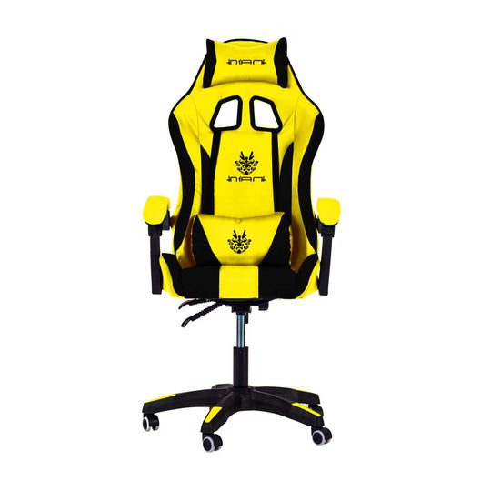 Silla Gamer Xmax Amarilla con Apoyabrazos y Respaldo Ergonómico, Juega muy Cómodamente Marca Nian
