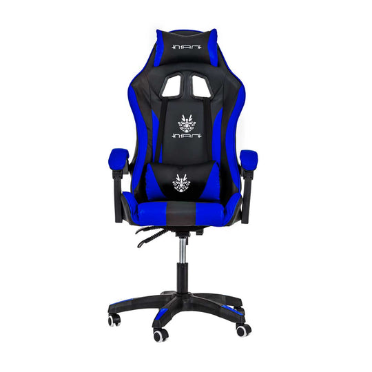 Silla Ergonómica Gamer Xmax Azul para Largas Partidas de Videojuegos, Reclinable y muy Cómoda Marca Nian