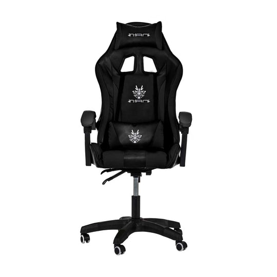 Silla Gamer Xmax Negra súper cómoda con Respaldo Ergonómico y reclinable, ideal para Jugadores Profesionales Marca Nian