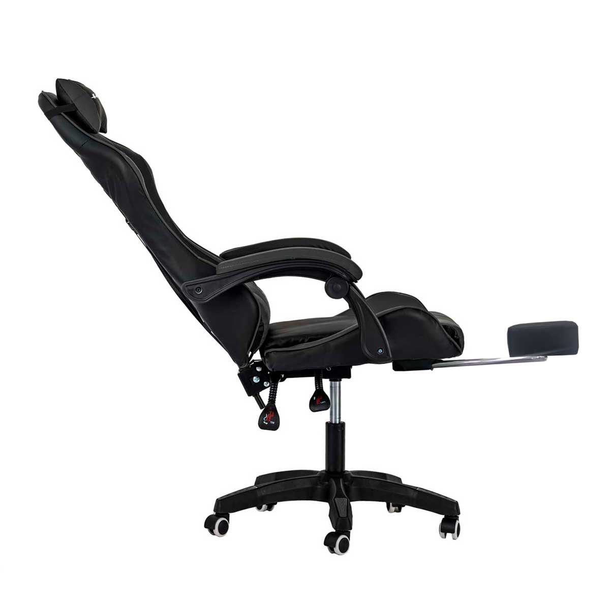 Silla Gamer Xmax Rest cómoda con Respaldo Ergonómico, reclinable y apoyapiés, ideal para Jugadores Profesionales | Marca Nian