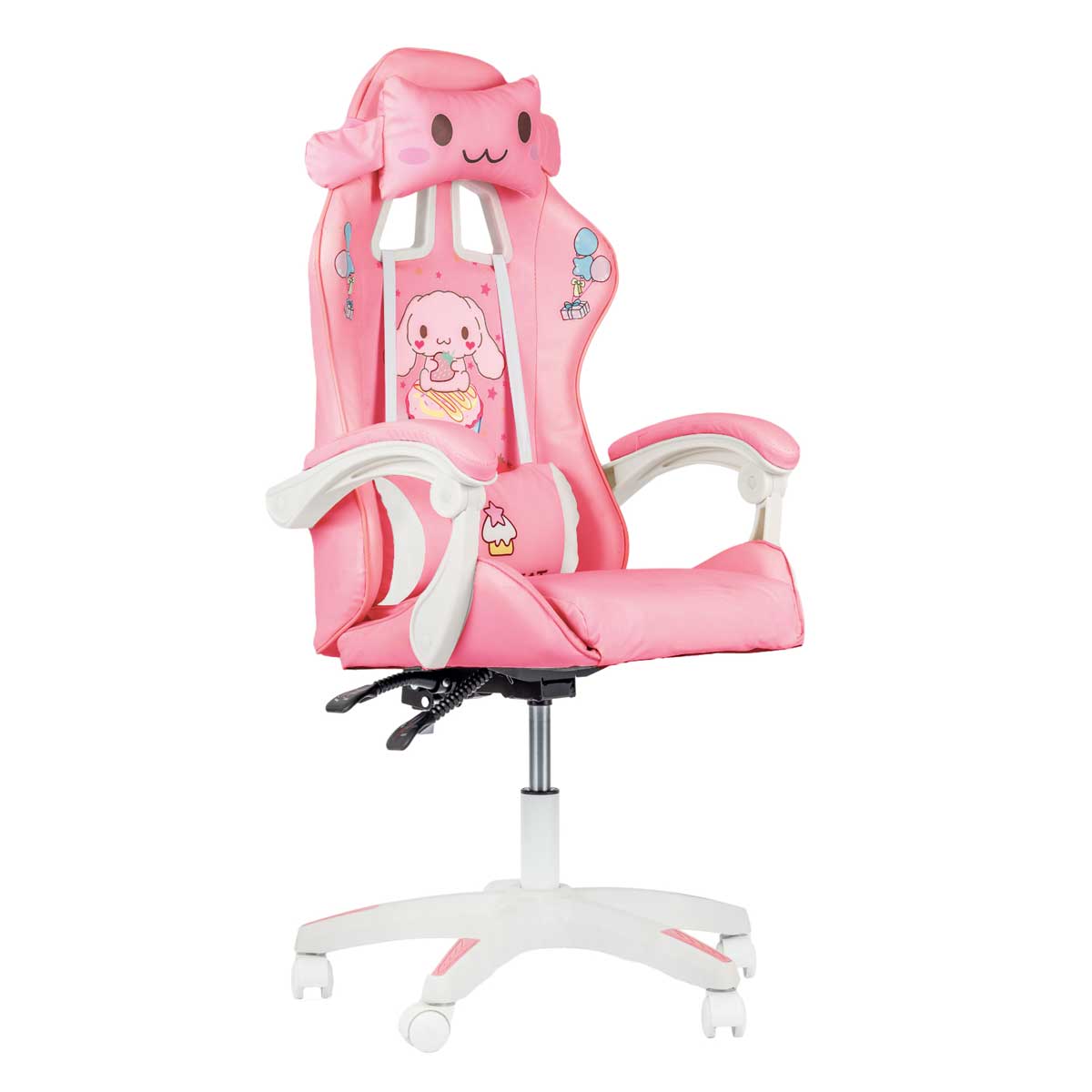 Silla Ergonómica Gamer con Personajes Animados Excelente para Largas Partidas de Videojuegos, Reclinable y muy Cómoda Marca Nian