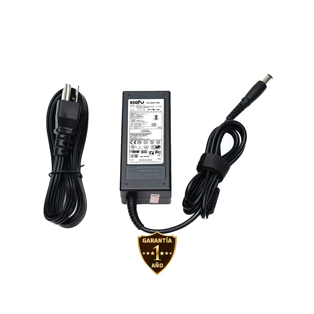 Cargador para Laptop Dell® 19.5V 3.34A con 65W y Plug Octagonal