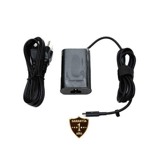 Cargador para Laptop Dell® Latitude™ 5285 3380 7275 65w USB Tipo C