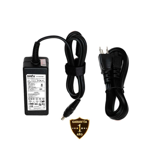 Cargador para Laptop Samsung® Nc20 Nc30 N130 N150 19V 2.1A con 40W Punta 5.0 x 3.0 mm