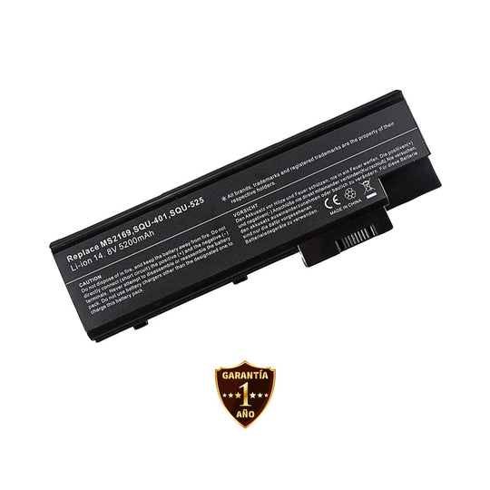 Batería para Laptop Acer® tm4000/aspire 1410 con 4400mah