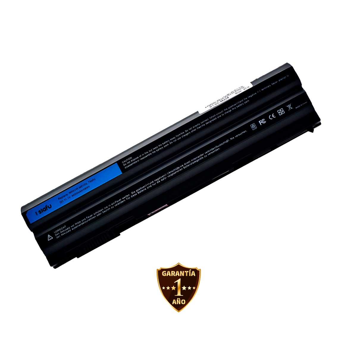 Batteria Compatibile 5200mAh 11.1V Per Dell Latitude E6430 E E6430 ATG – 6 Celle, Li-ion