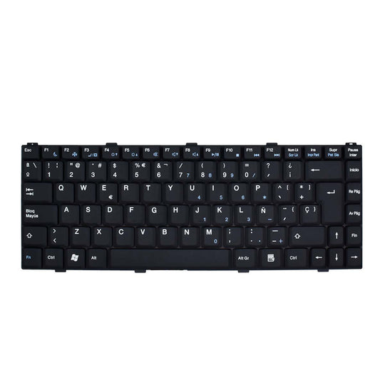 Teclado para Laptops Asus® Z96 y Dell Inspiron Series color Negro en Español