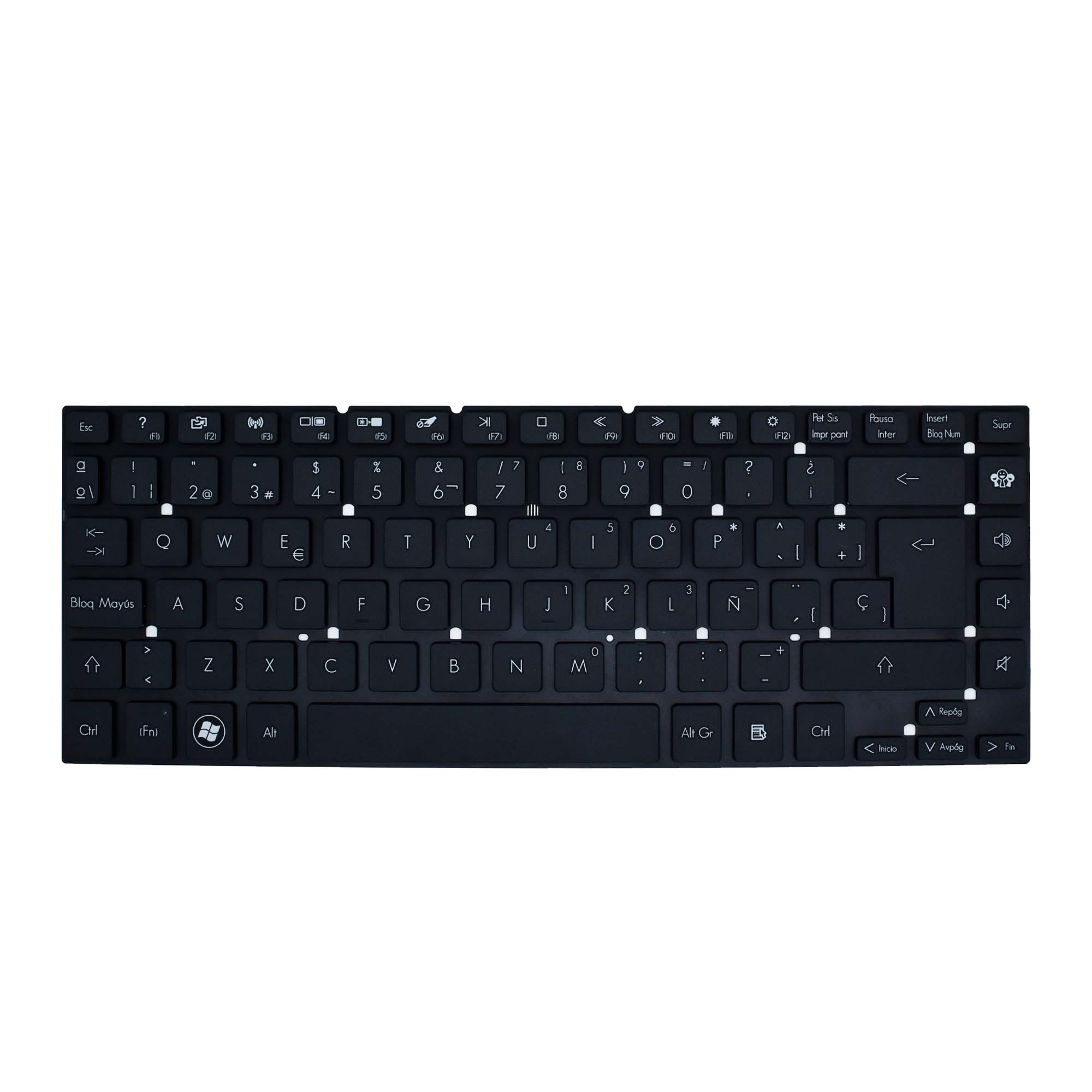 Teclado Para Laptop Acer Y Gateway® Nv47 Nv47h Nv48 Nv49c Dw475 Españo