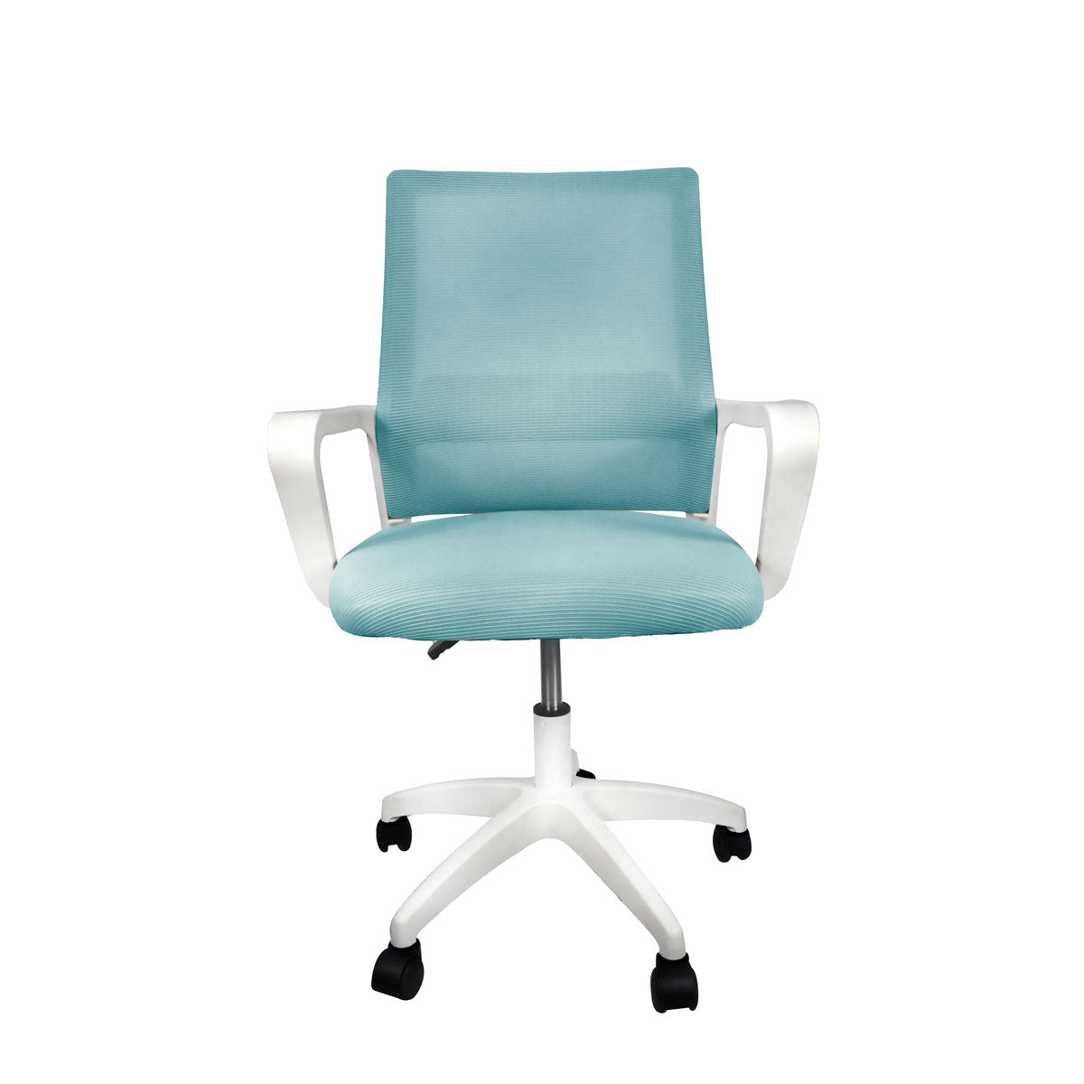 Silla de Oficina y Home Office ergonómica para largas horas de trabajo: altura ajustable, giro 360 grados y rueditas giratorias