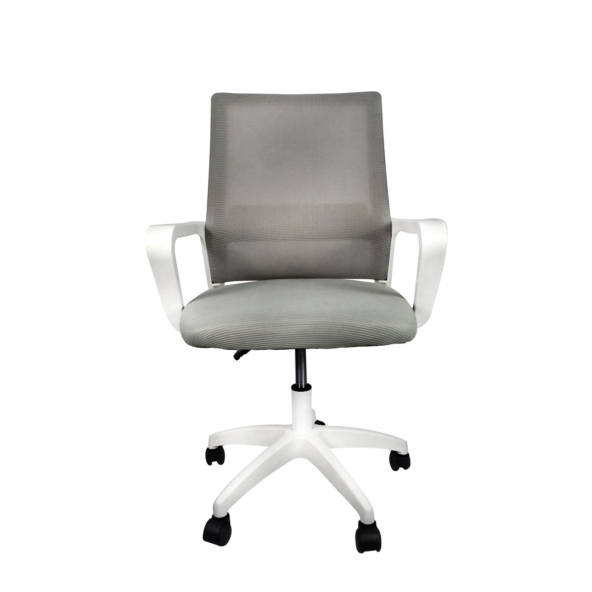 Silla de Oficina y Home Office ergonómica para largas horas de trabajo: altura ajustable, giro 360 grados y rueditas giratorias
